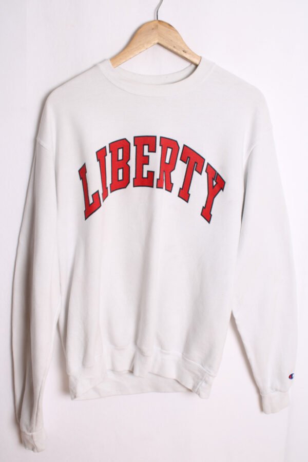 Sudadera Champion Vintage Liberty Blanca "M"