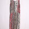 Vestida Vintage Maxi Flores y Paisley "M"
