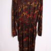 Vestido Midi Vintage Estampado Paisley "L/XL"
