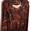 Vestido Midi Vintage Estampado Paisley "L/XL"
