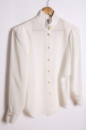 Blusa Manga Murciélago Blanca Vintage "M"