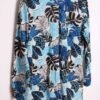 Camisa Vintage Estampado Hojas "L"
