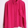 Blusa Vintage Tono Fucsia "L"