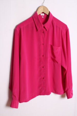 Blusa Vintage Tono Fucsia "L"