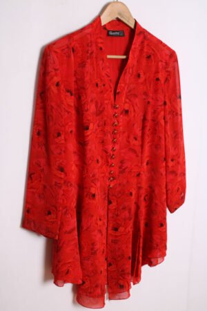 Camisola Estampada Rosas Vintage "M/L"