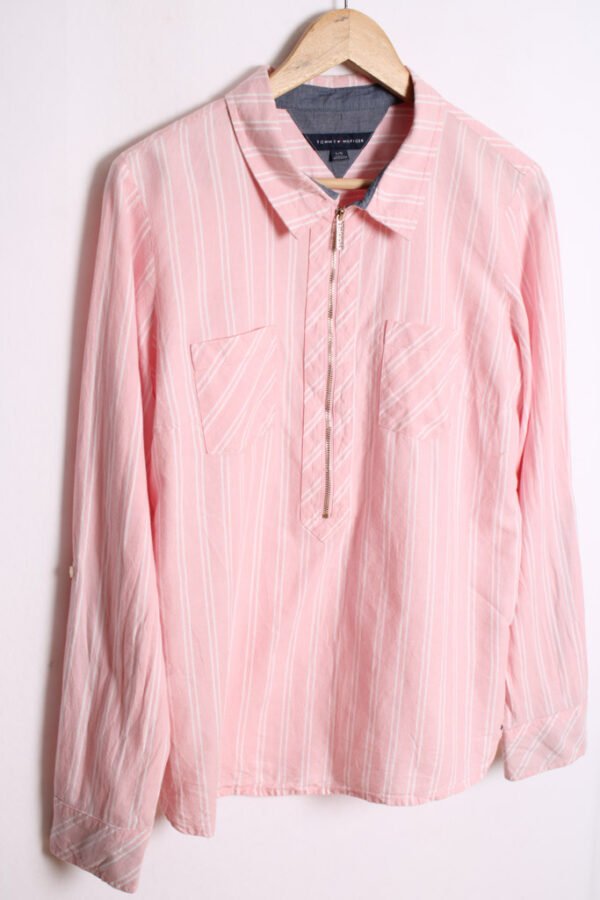 Camisola Tommy Hilfiger Vintage Rosa con Rayas "L"