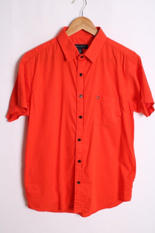 blusa vintage tommy hilfiger-27 Camiseta Tommy Hilfiger Vintage Naranja "M"
