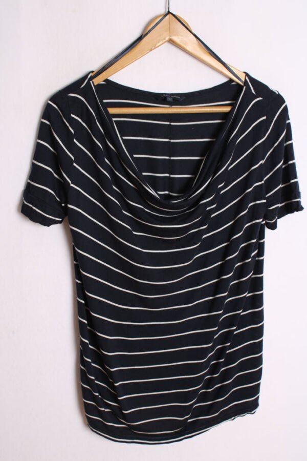 Camiseta Tommy Hilfiger Azul Rayas "S"