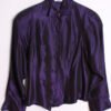 Blusa Vintage Morada Tornasolada "S"