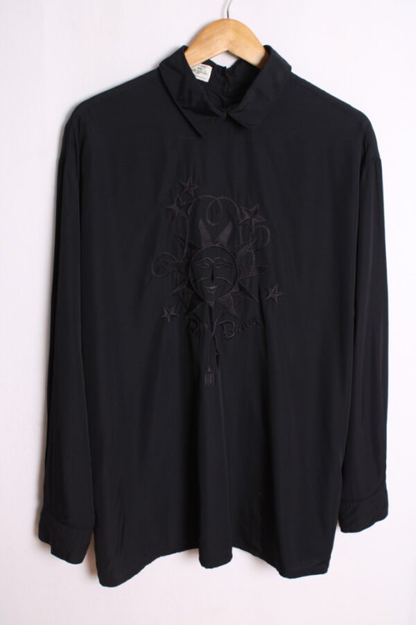Camisa Sol Vintage Botones Traseros "XL"