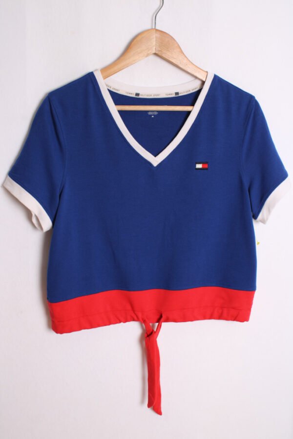 Camiseta Tommy Hilfiger Azul con Lazo "M"