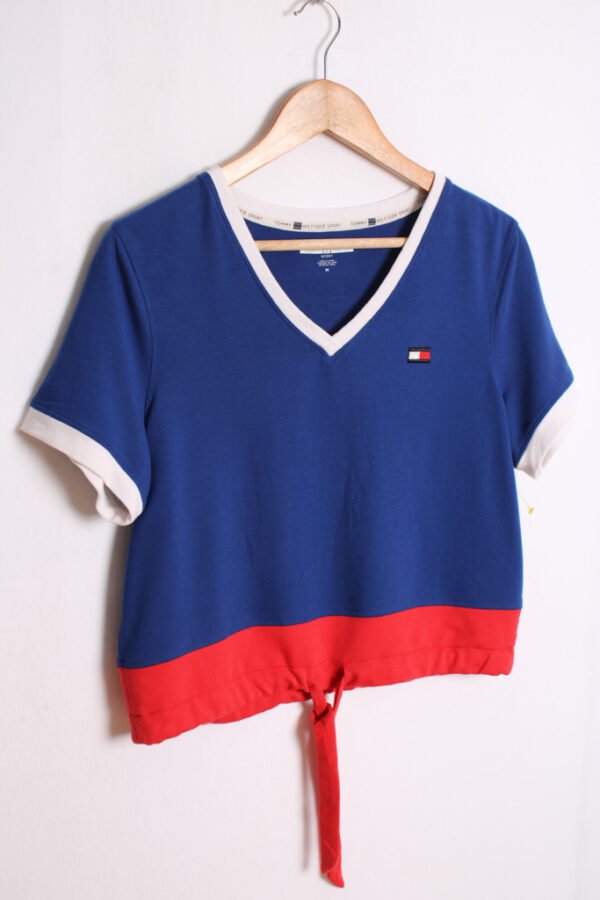 Camiseta Tommy Hilfiger Azul con Lazo "M"