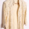 Blusa Vintage Encaje con Lentejuelas "M"