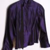 Blusa Vintage Morada Tornasolada "S"