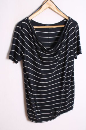 Camiseta Tommy Hilfiger Azul Rayas "S"