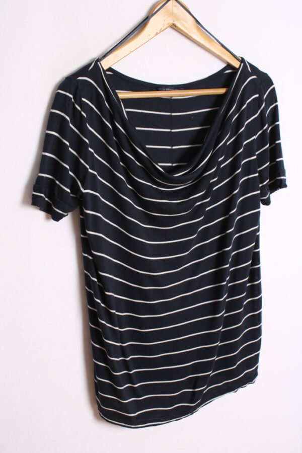 Camiseta Tommy Hilfiger Azul Rayas "S"