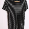 blusa vintage tommy hilfiger-64 Camiseta Ralph Lauren Negra Rayas Vintage "M" chica