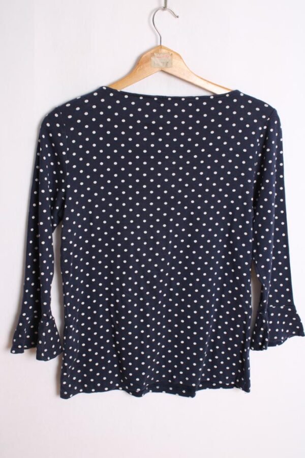 Camiseta Vintage Ralph Lauren Lunares "L" chica