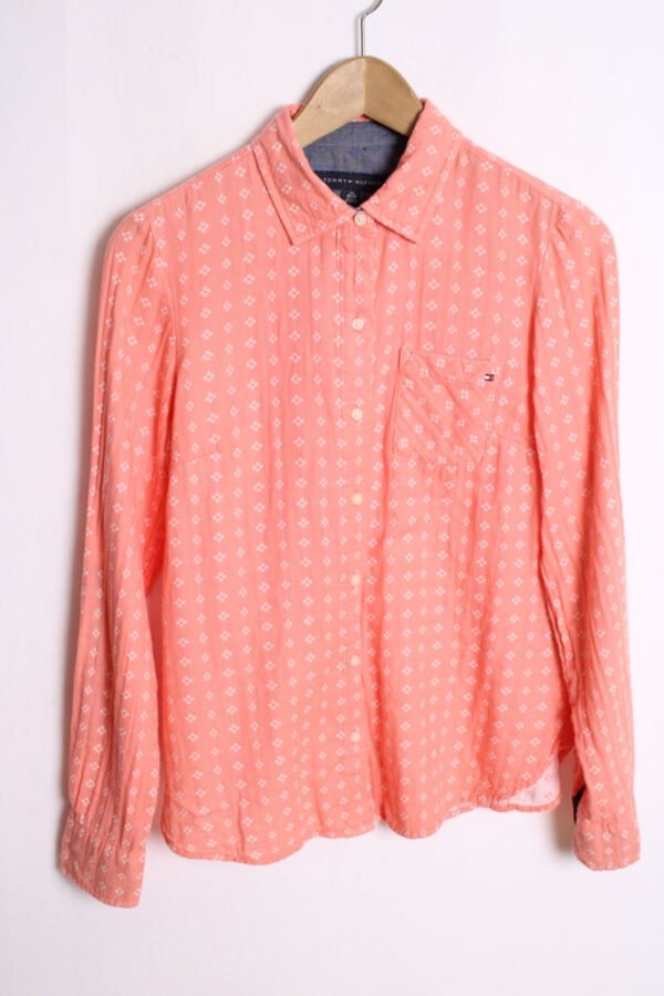 Camisa Tommy Hilfiger Vintage Color Salmón "XS"