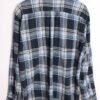 Camisa Franela Cuadros Azules Vintage "XL"