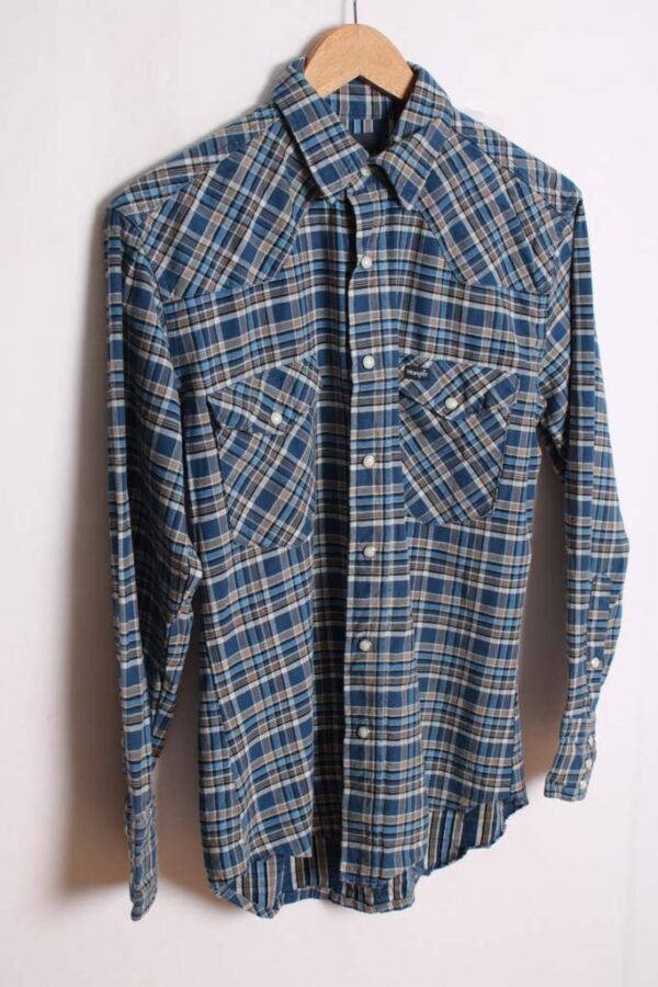 Camisa Cuadros Wrangler Vintage "M"
