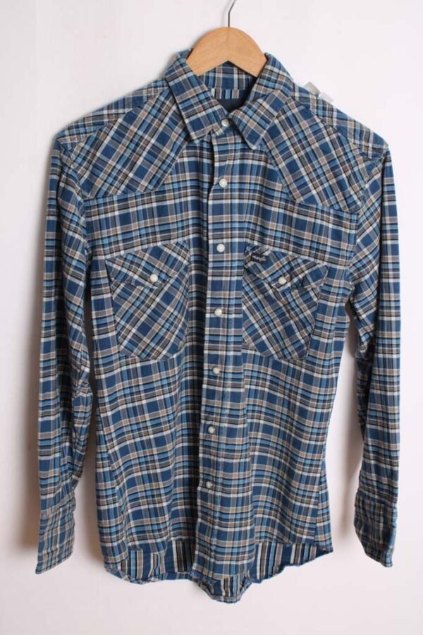 Camisa Cuadros Wrangler Vintage "M"