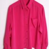 Blusa Vintage Tono Fucsia "L"