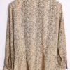 Camisa Animal Print Satinada Vintage "M"