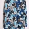 Camisa Vintage Estampado Hojas "L"