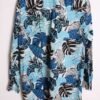 Camisa Vintage Estampado Hojas "L"