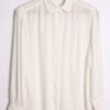 Blusa Blanca Manga Larga Vintage "L"