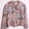 Blusa Vintage Estampado Floral Tonos Pastel "M"