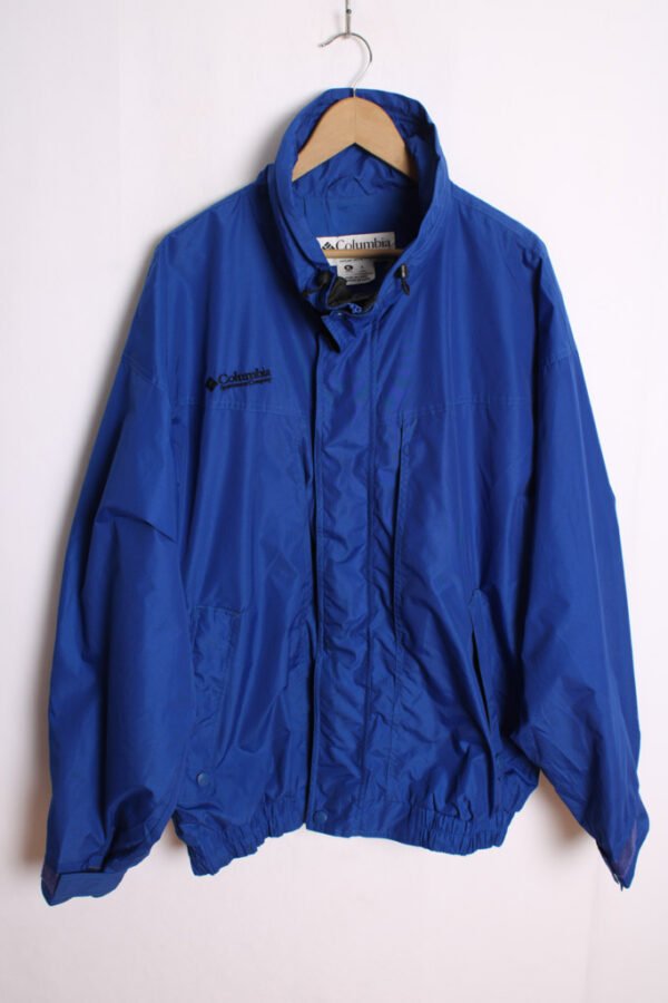 cazadora vintage Columbia-23 Cazadora Columbia Vintage Azul "2XL"