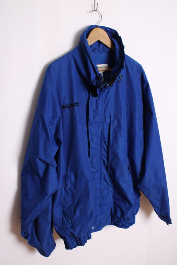 cazadora vintage Columbia-32 Cazadora Columbia Vintage Azul "2XL"