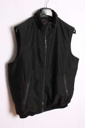 Chaleco Chaps Vintage Negro con Forro Polar "L/XL"