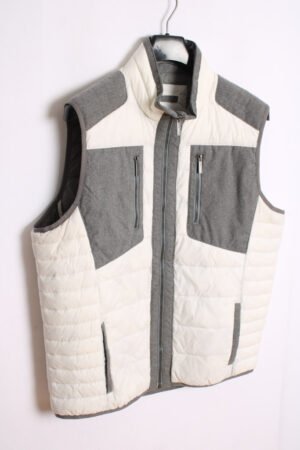 Chaleco Calvin Klein Vintage Gris y Blanco "L"