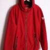 Cazadora Guess Vintage Rojo Capucha "2XL"