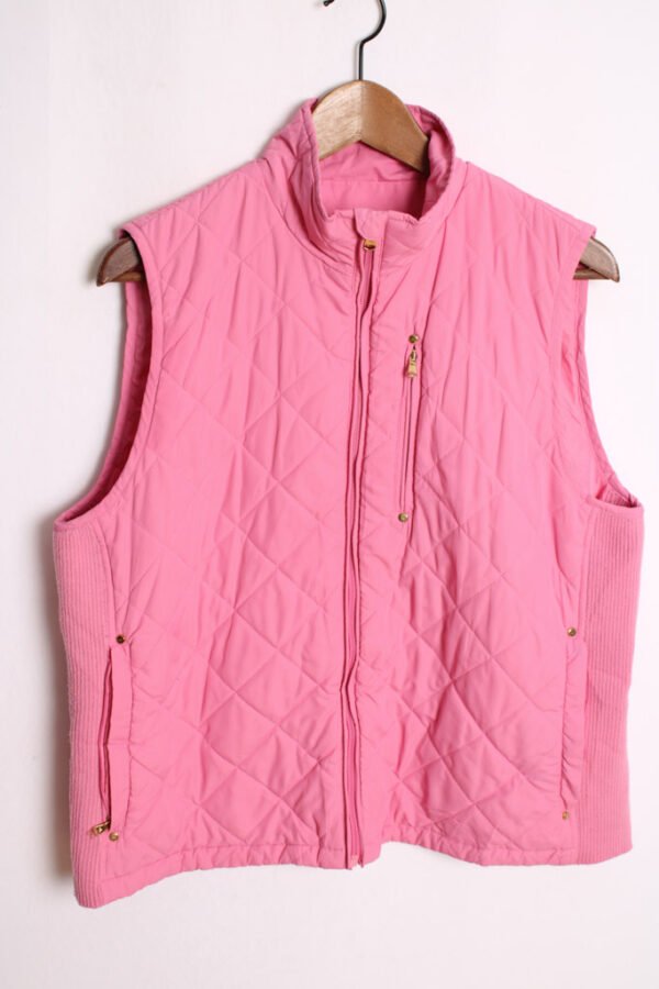 Chaleco Ralph Lauren Vintage Rosa Chicle "XL" mujer