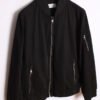 Cazadora Vintage Negra Calvin Klein "L"