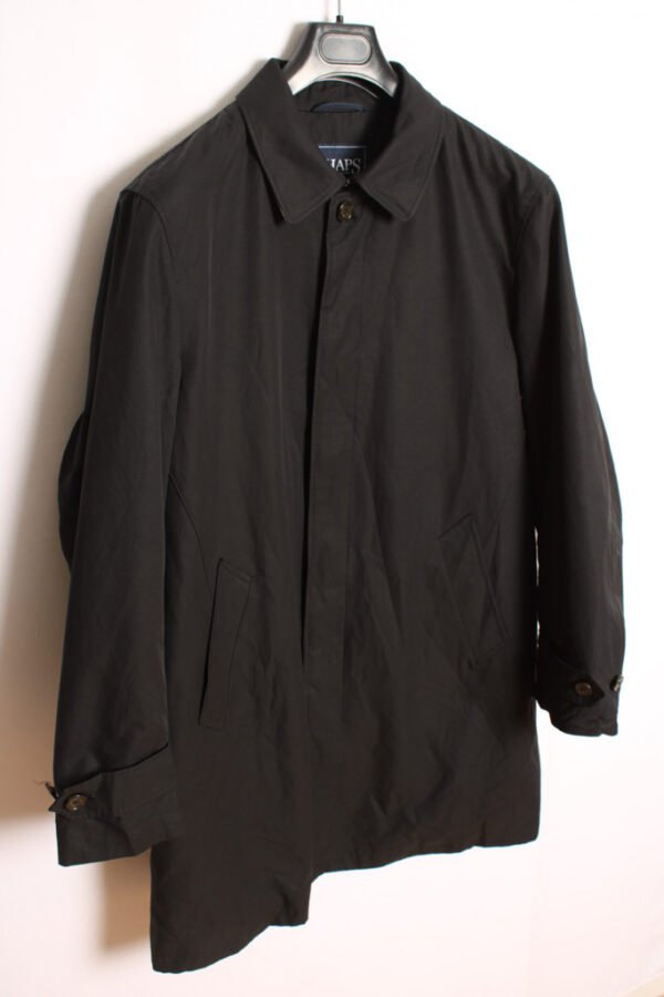 Abrigo 3/4 Chaps Vintage Negro "L"