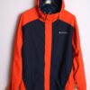cazadora vintage_-85 Cazadora Columbia Vintage Omni-Tech Naranja "XL"