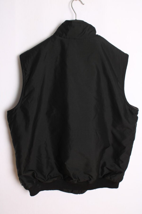 Chaleco Chaps Vintage Negro con Forro Polar "L/XL"