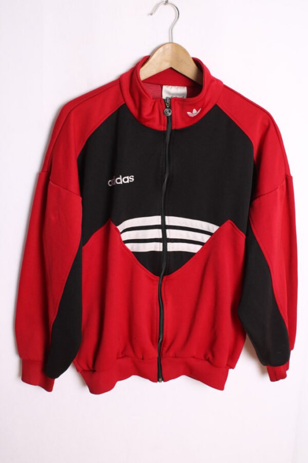 chaqueta vintage deportiva_-65 Crazy Jacket Adidas Originals Vintage Roja "M"