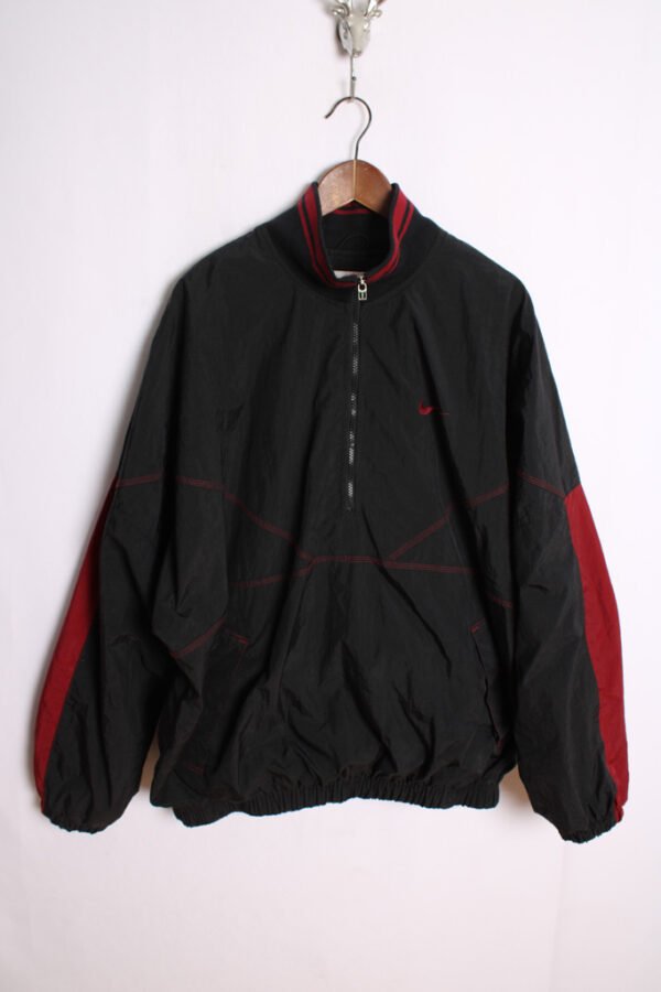 Canguro Vintage Nike Negro y Burdeos "3XL"