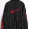 Canguro Vintage Nike Negro y Burdeos "3XL"