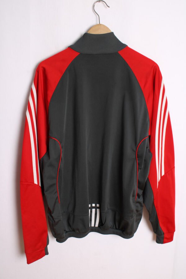 Crazy Jacket Vintage Adidas Roja y Gris "L"
