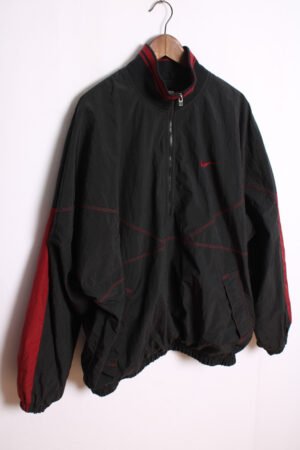 Canguro Vintage Nike Negro y Burdeos "3XL"