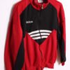 chaqueta vintage deportiva_-78 Crazy Jacket Adidas Originals Vintage Roja "M"