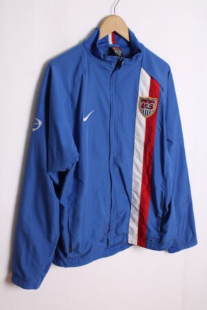 chaqueta vintage deportiva_-85 Crazy Jacket Vintge Nike Selección Fútbol USA "L"