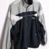 Crazy Jacket Adidas Vintage Azul y Gris "L"